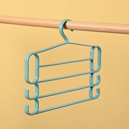 Home Use Multi-Bar Clothes Hanger with Non-Slip and Scratch-Resistant Design for Hanging Multiple Items