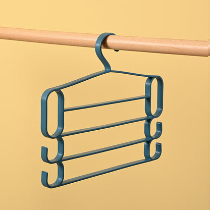 Home Use Multi-Bar Clothes Hanger with Non-Slip and Scratch-Resistant Design for Hanging Multiple Items