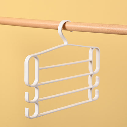 Home Use Multi-Bar Clothes Hanger with Non-Slip and Scratch-Resistant Design for Hanging Multiple Items