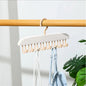 8-Hook Multi-Functional Hanger for Bras and Slips (or Undergarments)