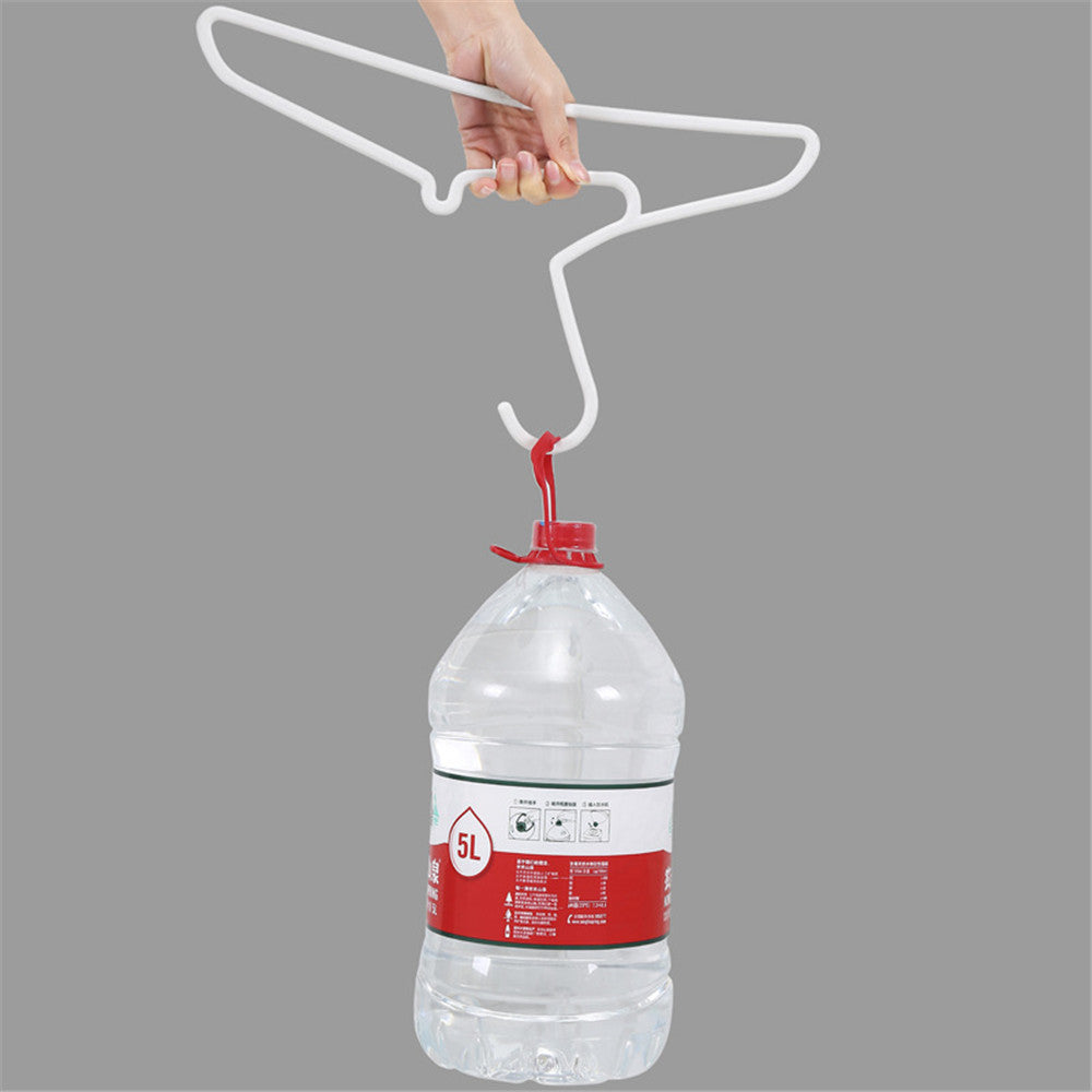 A sturdy home clothes hanger for dorm or student use, non-slip and scratch-free.