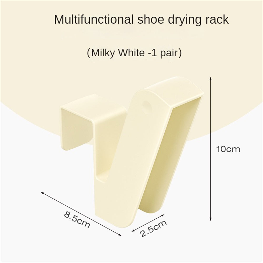 Balcony sandal rack Outdoor shoe drying rack Portable hanging and draining Window rail shoe drying clips/hooks